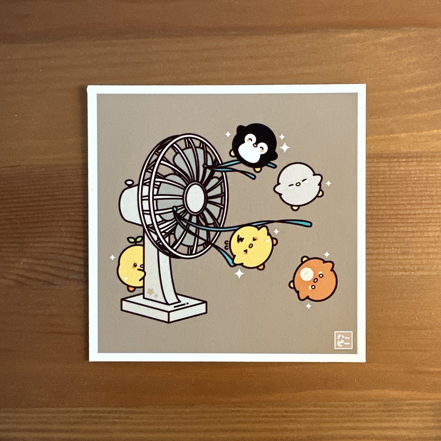 Summer Fan Art Print