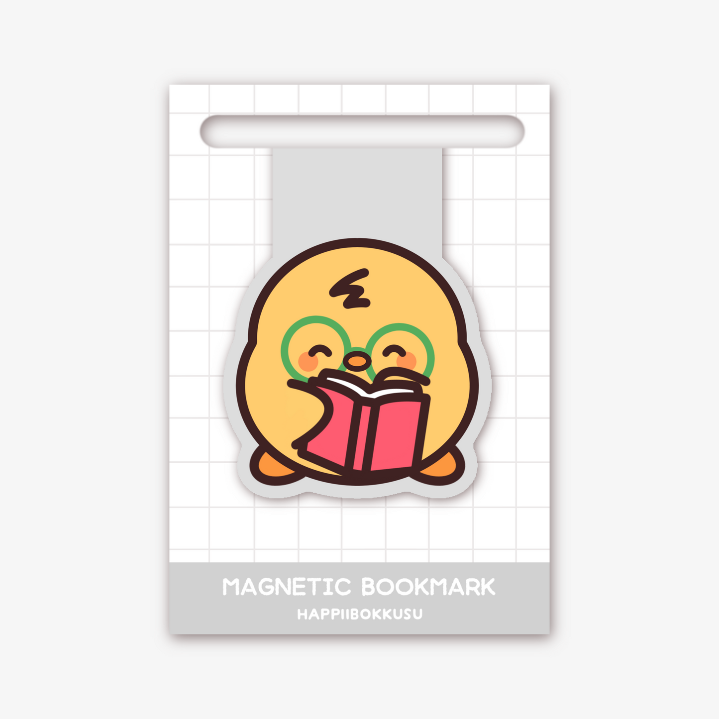 Bookworm Series Magnetic Bookmark