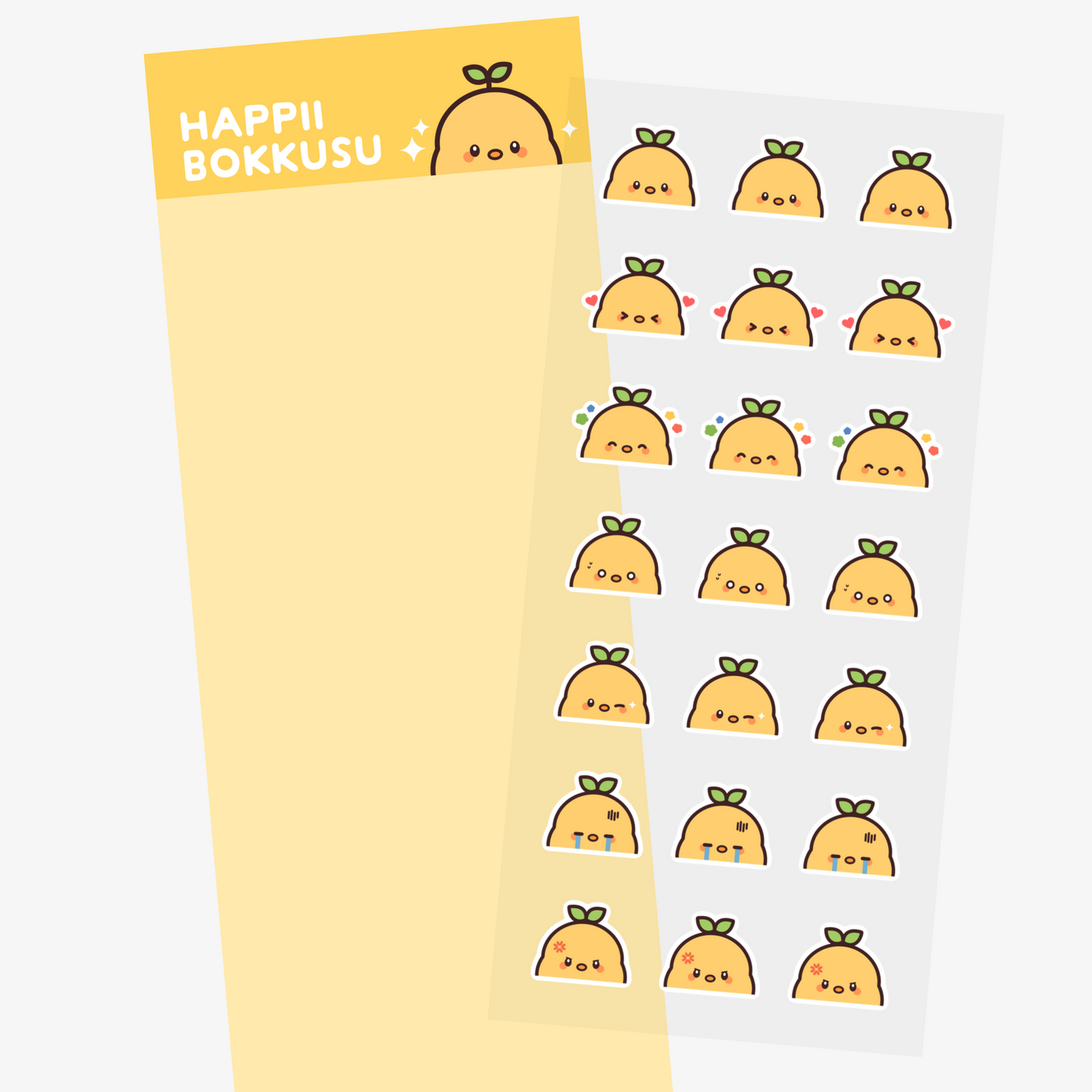 Sticker Sheet 101 - Miru Emojis