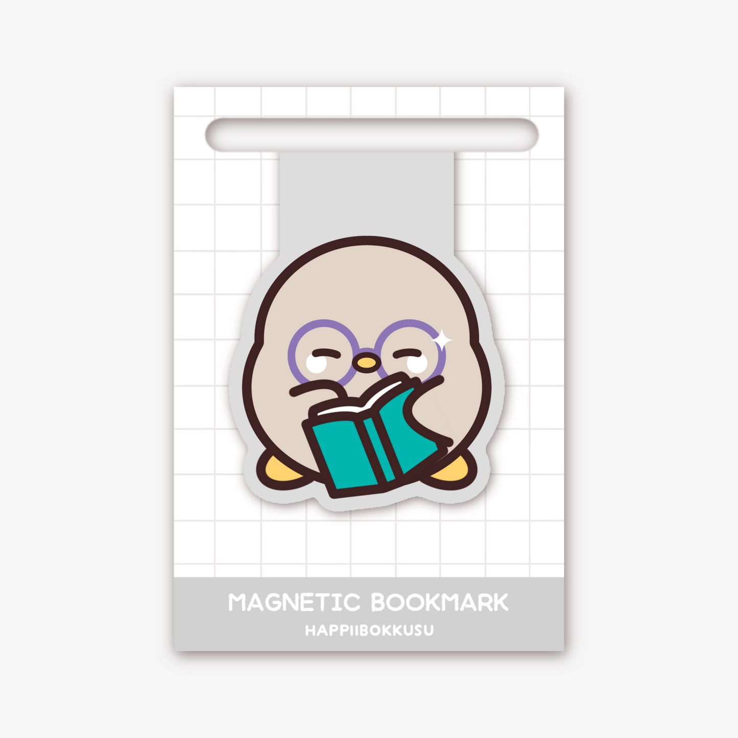 Bookworm Series Magnetic Bookmark