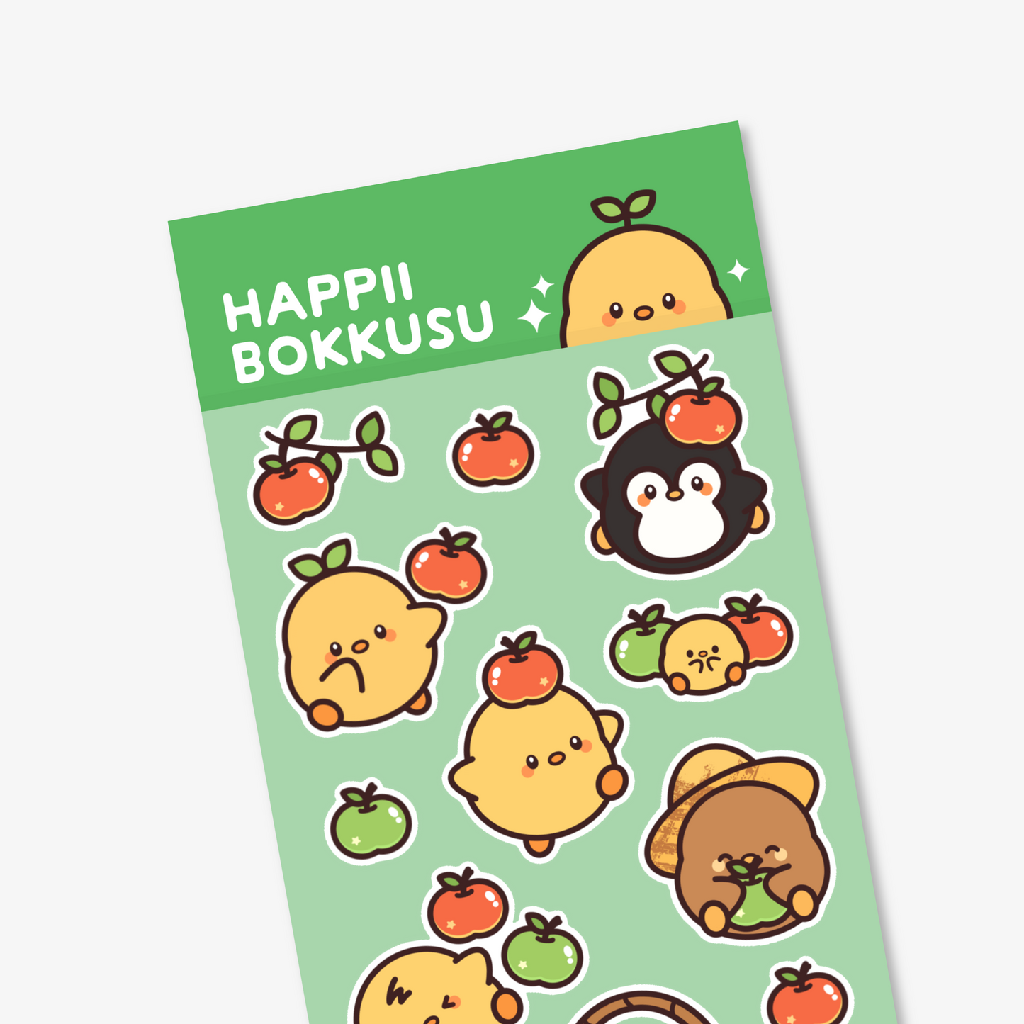 Sticker Sheet 106 - Apple