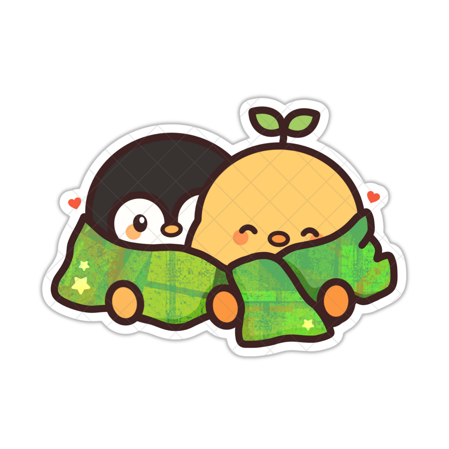 Cozy Scarf Sticker