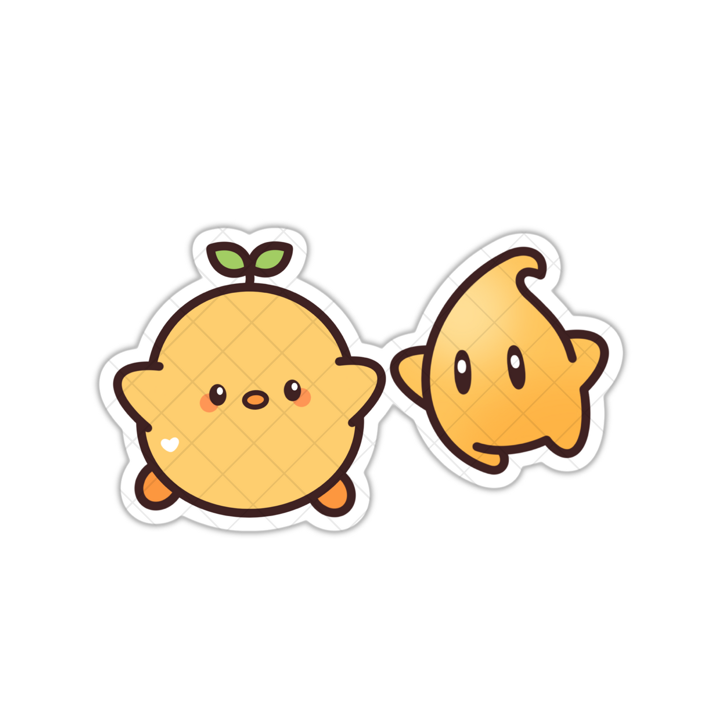 Miru and Luma (from Nintendo) Sticker