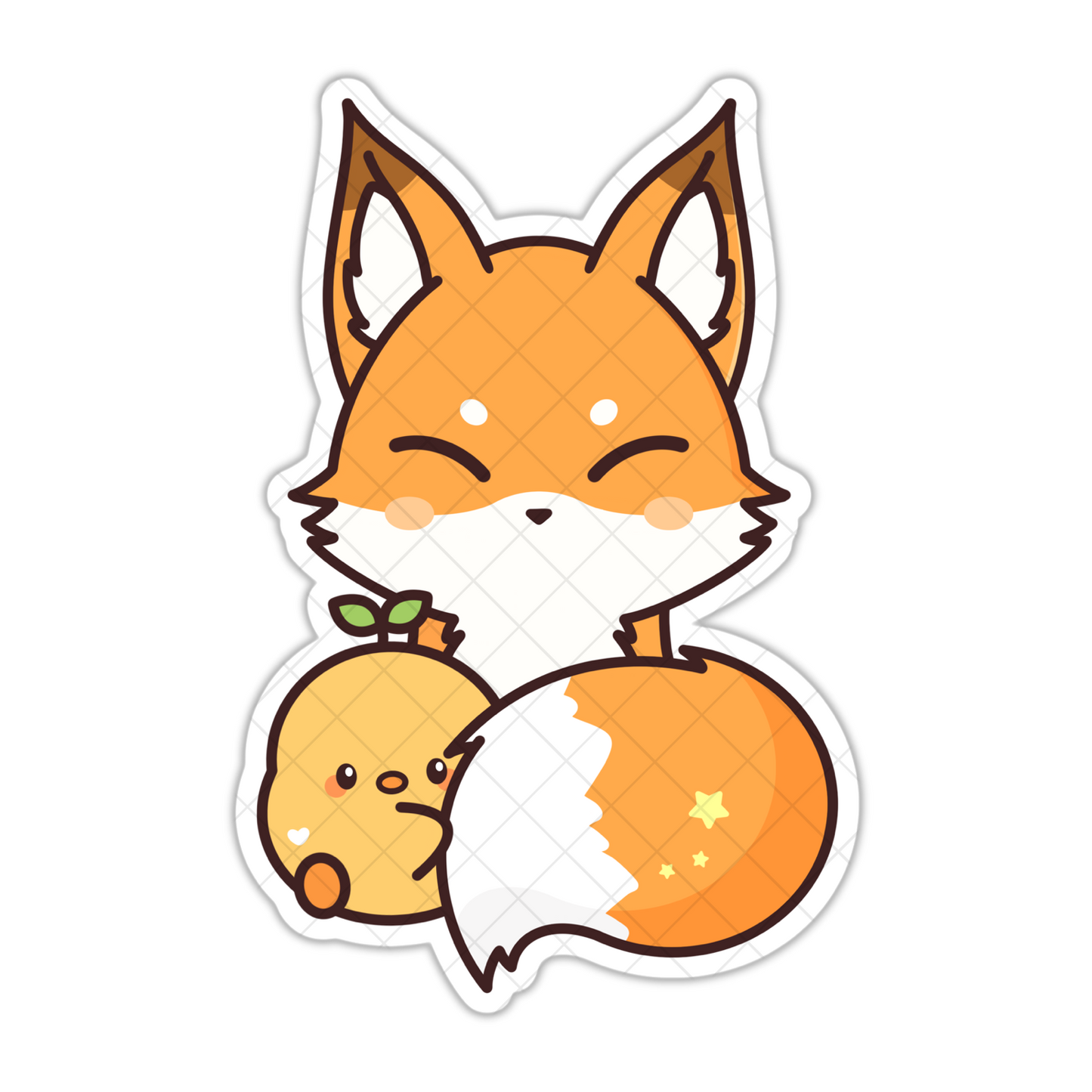 Forest Friend Fox Sticker