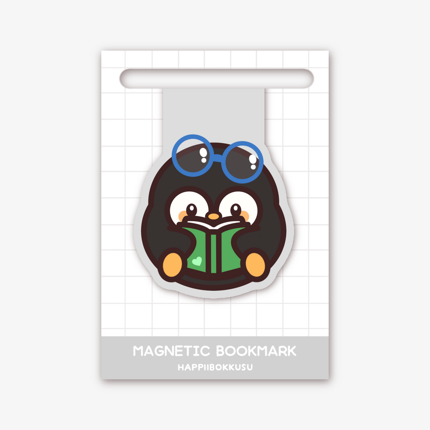 Bookworm Series Magnetic Bookmark