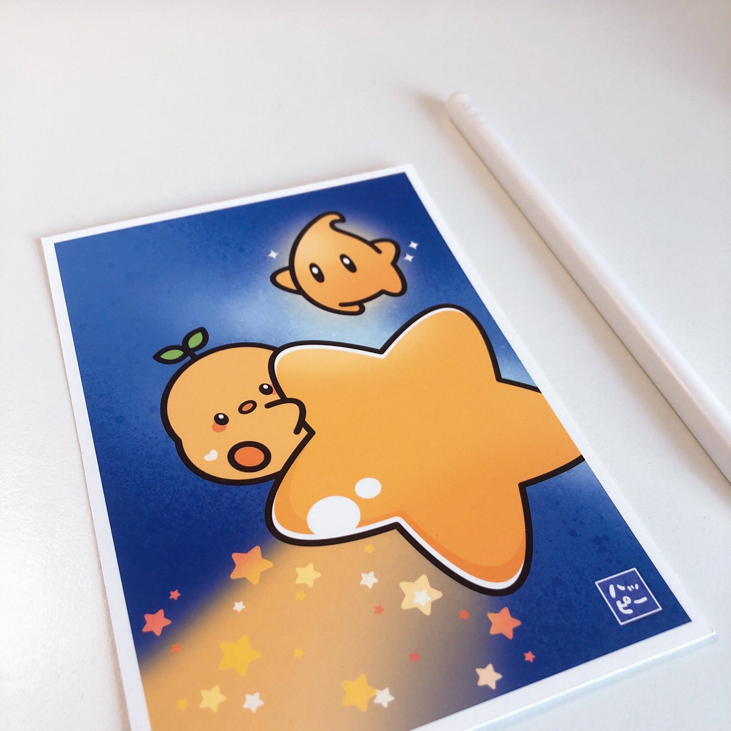 Miru and Luma (from Nintendo) Art Print