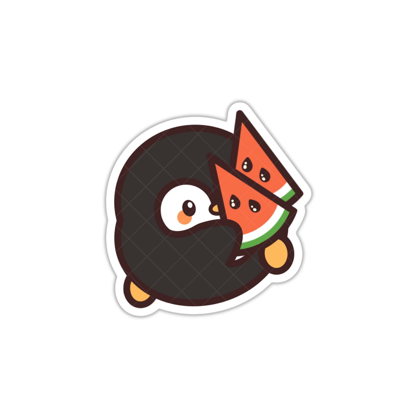 Rio with Watermelons Sticker