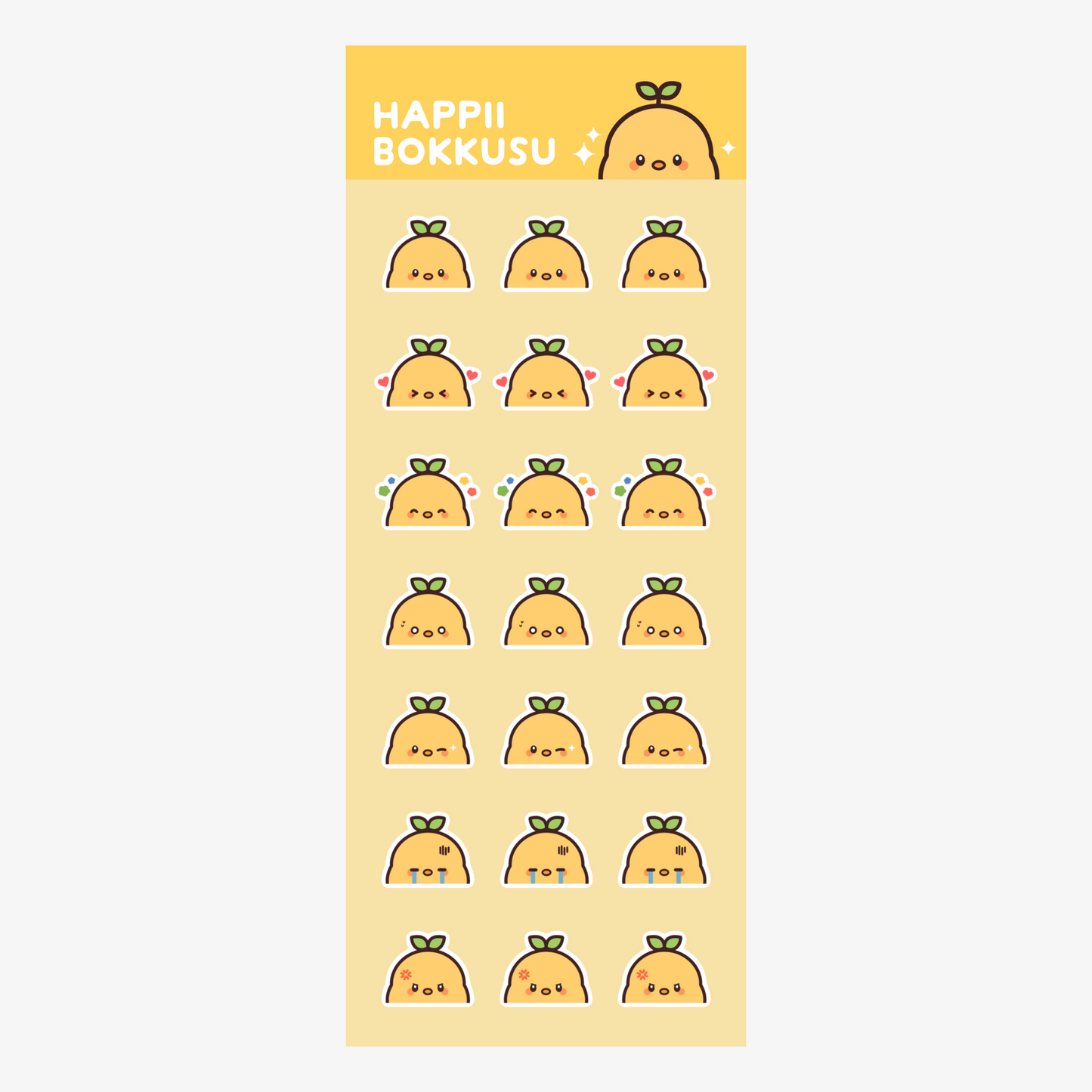 Sticker Sheet 101 - Miru Emojis