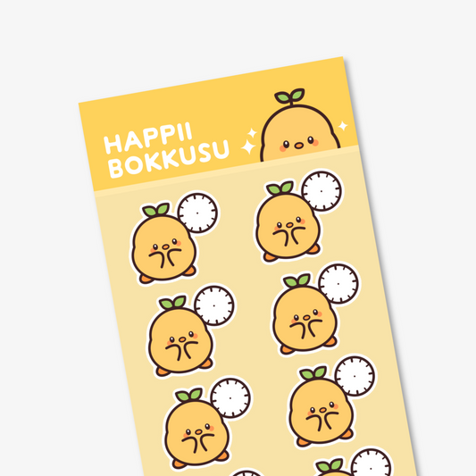 Sticker Sheet 108 - What Time?