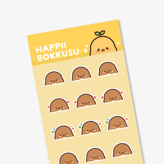 Sticker Sheet 104 - Piri Emojis