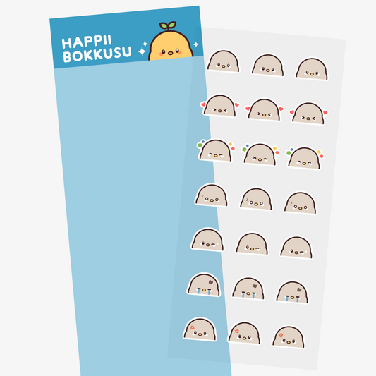 Sticker Sheet 105 - Nemu Emojis