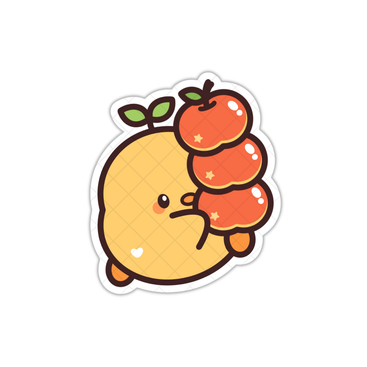 Miru with Apples Sticker