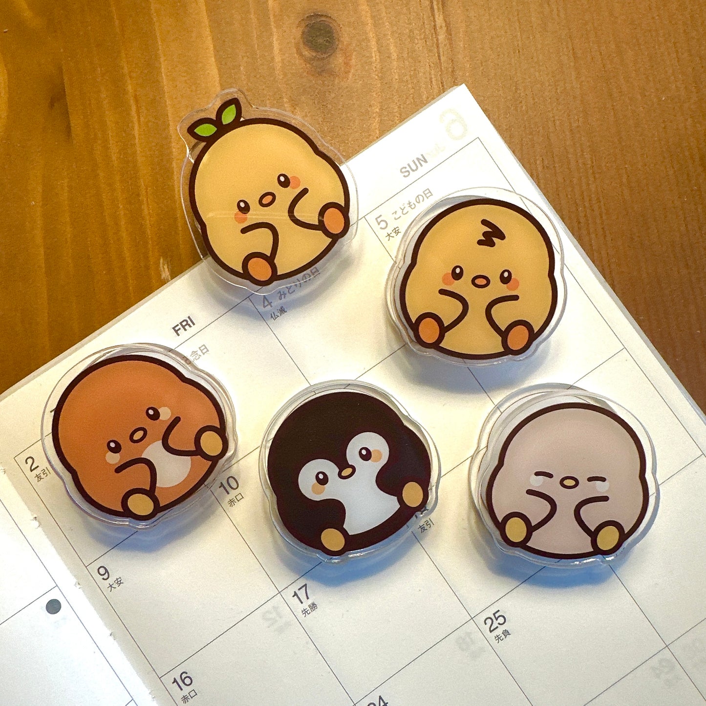 Miru and Friends Series Paper Clip