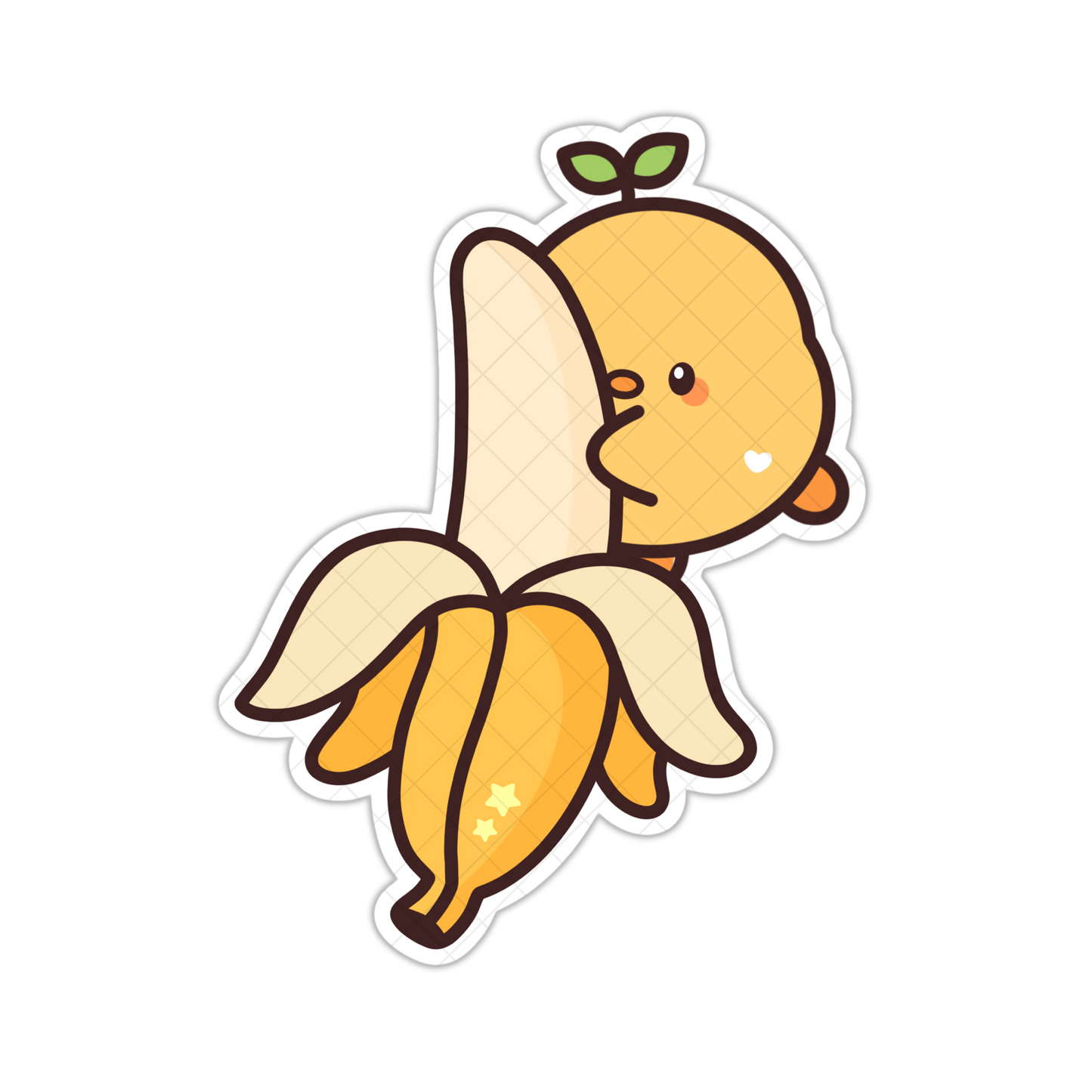 Miru with Banana Sticker