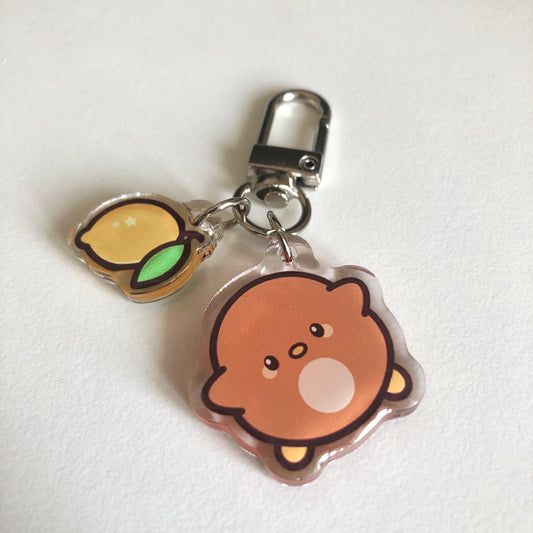 Piri and Lemon Keychain