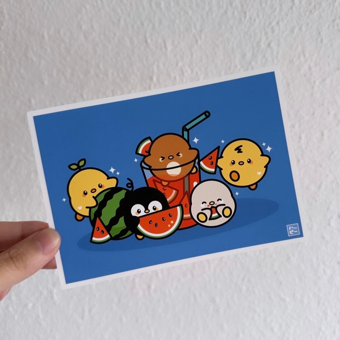 Watermelon Art Print